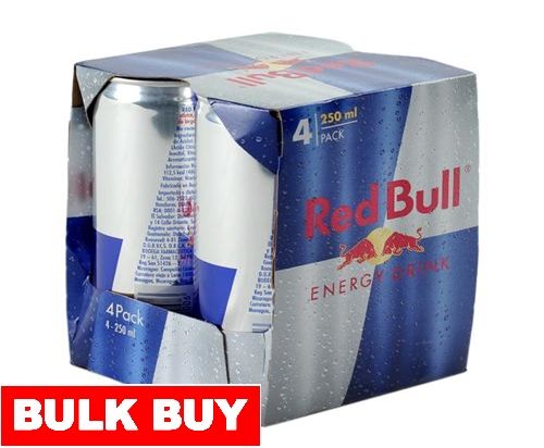 Red Bull Energy Drink (4 Pack)