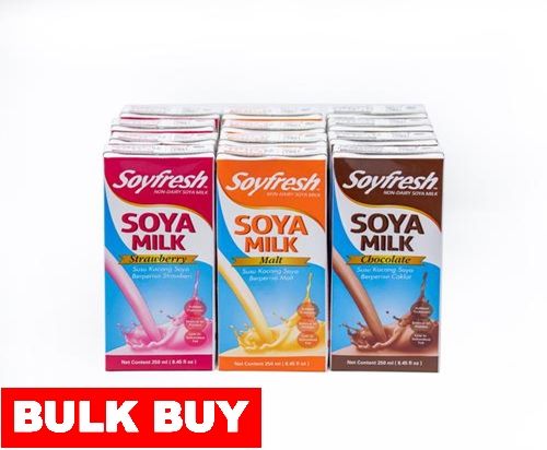Soyfresh Assorted Soya Milk 12 Units / 250 ml