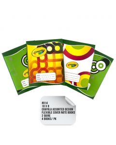 Crayola Flexible Notebooks 4 Units