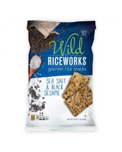 Riceworks Sea Salt Sesame Chips 454 g / 16 oz
