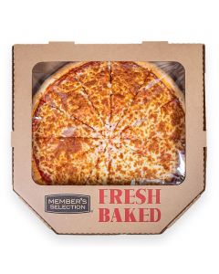 Selection Whole Cheese Pizza 45.7 cm / 18" Fresh Baked 12 Slices