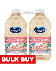 Ocean Spray White Cranberry Juice 2 Units / 1.89 L / 64 oz