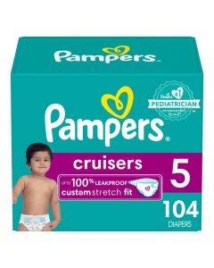 Pampers Cruisers Diapers Size 5 / 104 Units