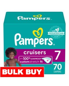 Pampers Diapers Cruisers Size 7 70 Units
