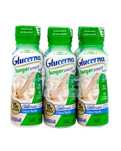 Glucerna Hunger Smart Nutritional Supplement Vanilla Flavor 6 Units / 296 mL / 10 oz