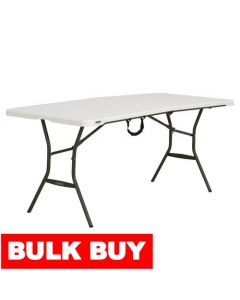 Lifetime Fold-in Half Table 73 cm x 183 cm x 76 cm / 29" x 72" x 30"