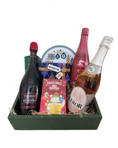Christmas Festive Non Alcoholic Basket