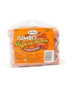 Grace Kennedy Spicy Jumbo Chicken Frank, 908 g  / 2 lb