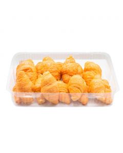 Selection Small Freshly Baked Croissants 18 Units