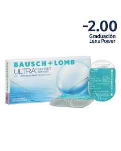 Bausch and Lomb -2.00 Ultra Contacts Lens Monthly