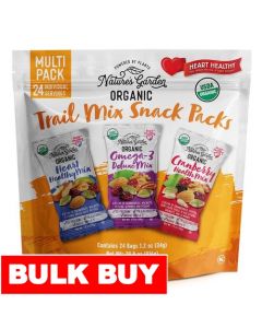 Natures Garden Organic Trail Mix 24 Units / 34 g