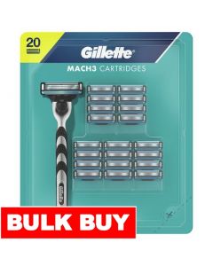 Gillette MACH3 Cartridges 20 Units