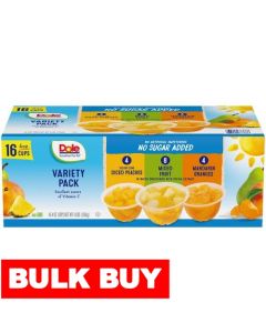 Dole Mixed Fruit Cups 16 Units / 113 g / 4 oz