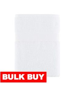 Selection White Bath Towel 76.2 cm x 147.3 cm / 30" x 58"