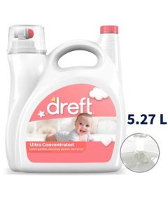 Dreft Ultra Concentrated Baby Liquid Laundry Detergent 5.02 L / 170 oz