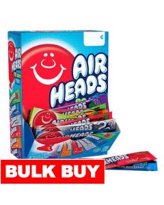 Air Heads Sweet Candies with Assorted Fruit Flavors 90 Units / 15.6 g / 0.55 oz