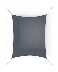 Coolaroo Rectangle Shade Sail 3.9 m x 2.1 m / 153.5" x 82.6"