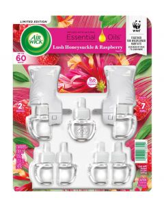 Air Wick Natural Essential Oils Summer Scents 2 Warmers + 7 Refills