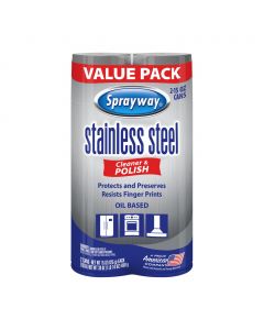 Sprayway Stainless Steel Cleaner 2 Units / 425 g / 15 oz