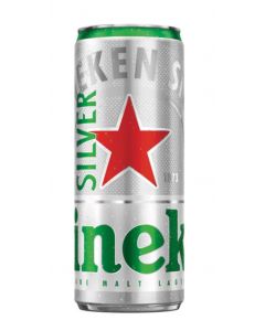 Heineken Silver Canned Beer 6  Units / 330 mL