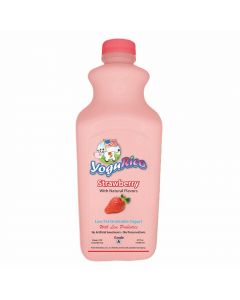 YoguRico Strawberry Low Fat Drinkable Yogurt  1.68 L / 57 oz
