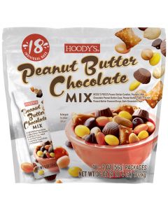 Hoody's Peanut Butter and Chocolate Mix 18 Units / 56.7 g / 2 oz