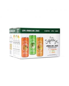 Pure Squeeze Assorted Flavors Sparkling Juice 12 Units / 330 mL / 11.2 oz