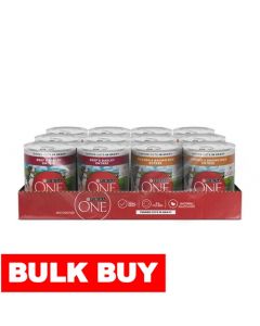 Purina One Dog Chow Beef Tender Cuts in Gravy 12 Units / 368 g