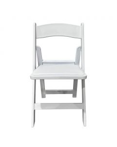 Folding White Chair for Celebrations