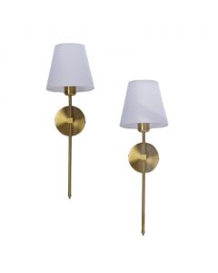 Mikasa Home Accents Rechargeable LED Light Fixtures Set 2 Pieces