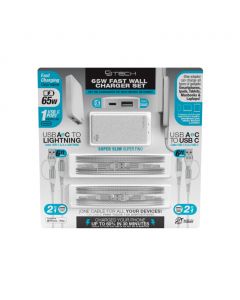 CJ Tech 65 W Slim Wall Charger