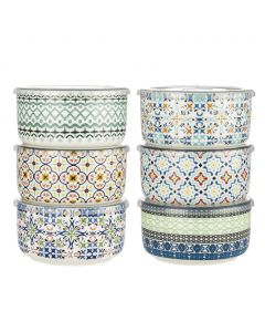 Signature Housewares 12-Piece Ventilated Storage Bowl Set with Lids