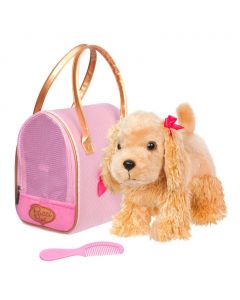 Pucci Pups Puppy or Unicorn with Plush Handbag