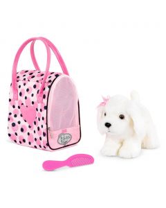 Pucci Pups Puppy or Unicorn with Plush Handbag