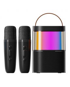 Core Innovations Mini Portable Karaoke with Wireless Microphones
