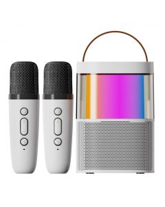 Core Innovations Mini Portable Karaoke with Wireless Microphones