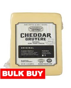Wood River Cheddar Gruyere Cheese, 680 g / 1.5 lb