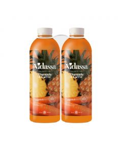 Vidassa Pineapple and Carrot Juice 2 Units / 976 ml / 33 oz