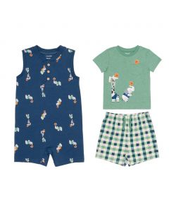 Pekkle 3-Piece Baby Boy Clothes Set