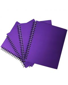 John Dickinson 5 Subject Hardcover Notebook Assorted Colors 4 Units