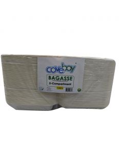 Covebay 2-Compartment Husk Boxes 100 Units