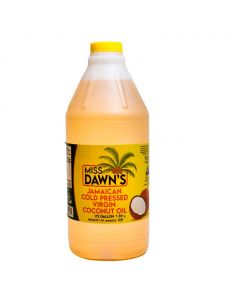 Miss Dawn's Jamaican Cold-pressed Virgin Coconut Oil 1.89 L