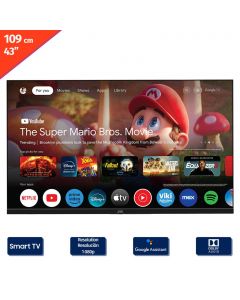 JVC 109 cm / 43” Inches Smart FHD Google TV LT-43KM348