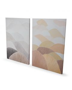 Mikasa Home Accents Art Picture Set 2 Pieces
