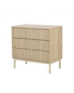 Wooden Cabinet with 3 Drawers