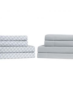 Adare Home Queen Sheets in Polyester Microfiber 4 Pieces
