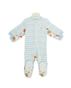 Milkberry Onesie Baby Pajamas with Bidirectional Zipper 2 Pieces