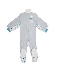 Milkberry Onesie Baby Pajamas with Bidirectional Zipper 2 Pieces