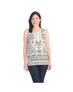 Hilary Radley Sleeveless Blouse for Women