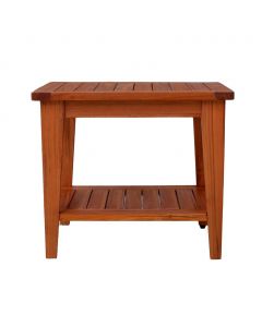 Teak Wood Shower Bench 50 cm x 36 cm x 42.97 cm